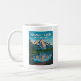 Grand Teton Nationalpark Landschaftsbild Kaffeetasse