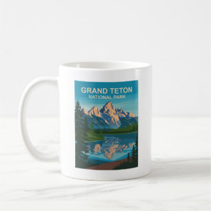 Grand Teton Nationalpark Landschaftsbild Kaffeetasse