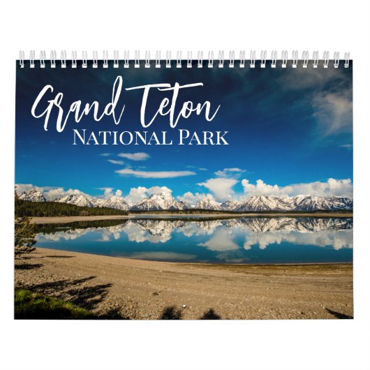 Grand Teton Nationalpark Landschaftsfotografie Kalender (Titelbild)