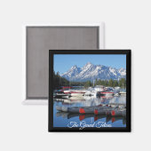 Grand Teton Nationalpark Magnet (Vorderseite/Rückseite)