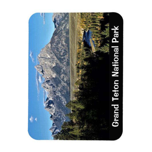 Grand Teton Nationalpark Magnet (Vertikal)
