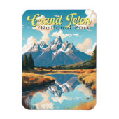 Grand Teton Nationalpark Magnet (Vertikal)