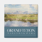 Grand Teton Nationalpark Magnet (Vorne)
