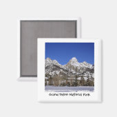 Grand Teton Nationalpark Magnet (Vorderseite/Rückseite)