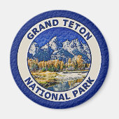 Grand Teton Nationalpark Magnet (Vorne)