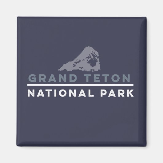 Grand Teton Nationalpark Magnet (Vorne)