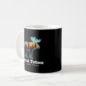 Grand Teton Nationalpark Moose Kaffeetasse (Vorderseite Links)