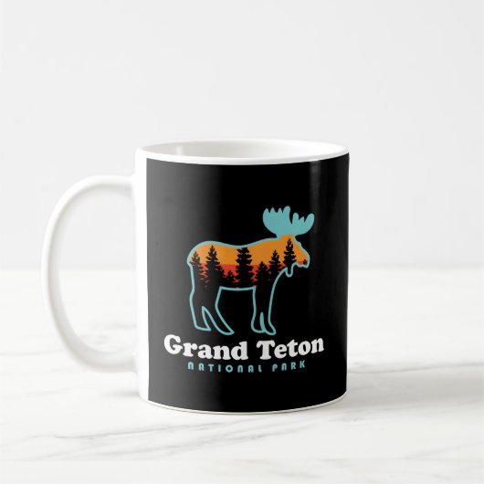 Grand Teton Nationalpark Moose Kaffeetasse (Links)