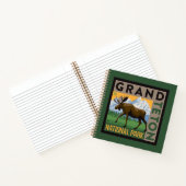 Grand Teton Nationalpark Moose Notizblock (Innenseite)