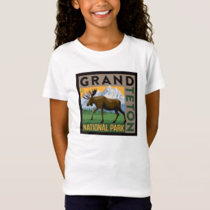 Grand Teton Nationalpark Moose T-Shirt