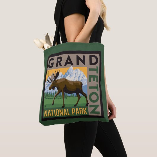 Grand Teton Nationalpark Moose Tasche (Von Nahem)