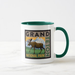 Grand Teton Nationalpark Moose Tasse