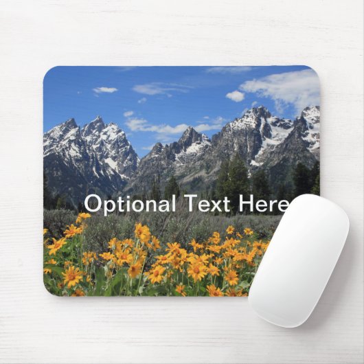 Grand Teton Nationalpark Mousepad (Mit Mouse)