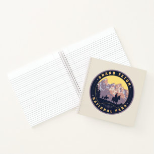 Grand Teton Nationalpark Notizblock