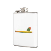 Grand Teton Nationalpark Pine Trees Flachmann (Links)