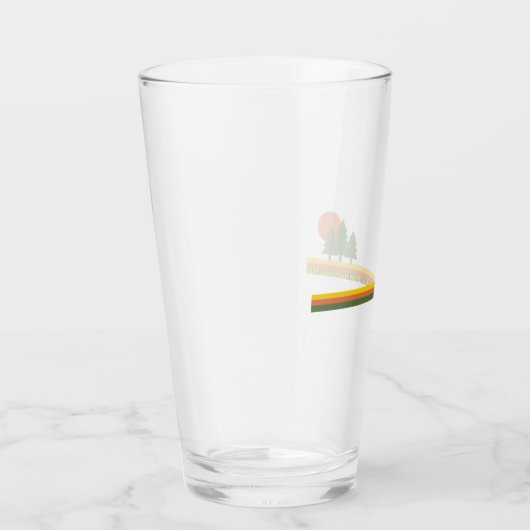 Grand Teton Nationalpark Pine Trees Glas (Rechts)