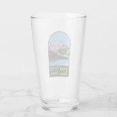 Grand Teton Nationalpark - Pint Glass Glas (Rückseite)