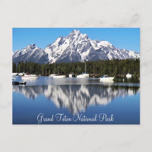 Grand Teton Nationalpark Postcard Postkarte (Vorderseite)