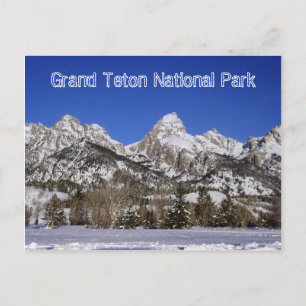 Grand Teton Nationalpark Postcard Postkarte