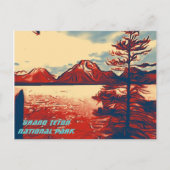 Grand Teton Nationalpark Postcard Postkarte (Vorderseite)