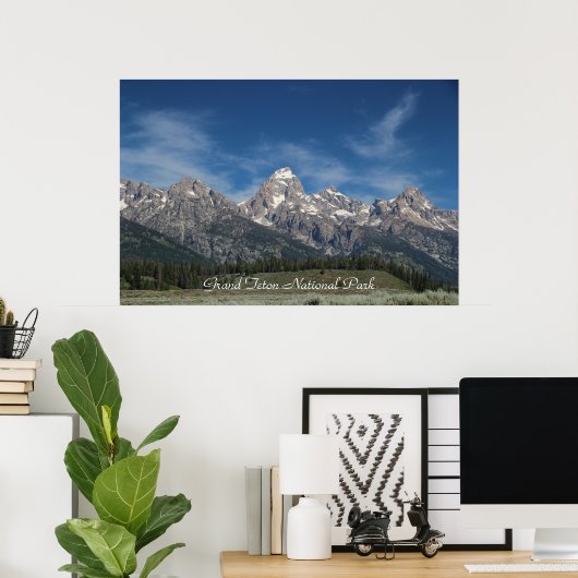 Grand Teton Nationalpark Poster (Heimbüro)