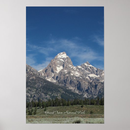 Grand Teton Nationalpark Poster (Vorne)