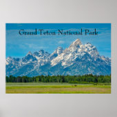 Grand Teton Nationalpark Poster (Vorne)