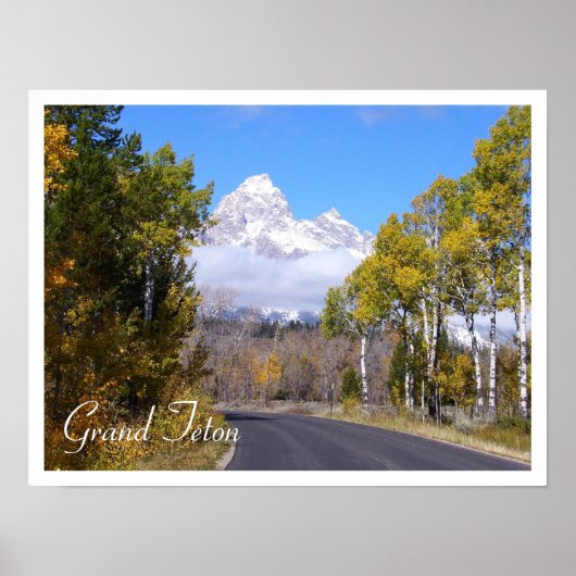 Grand Teton Nationalpark Poster (Vorne)