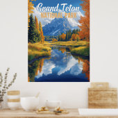Grand Teton Nationalpark Poster (Küche)