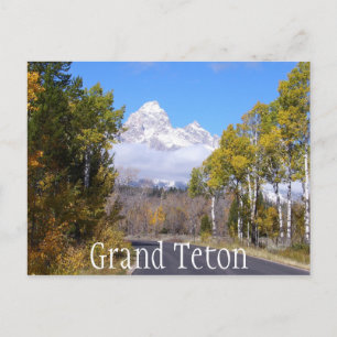Grand Teton Nationalpark Postkarte