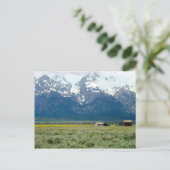 Grand Teton Nationalpark Postkarte (Stehend Vorderseite)