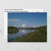 Grand Teton Nationalpark Postkarte (Vorne/Hinten)