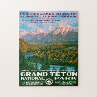 Grand Teton Nationalpark Puzzle