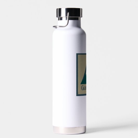 Grand Teton Nationalpark Rustic Trinkflasche (Rechts)