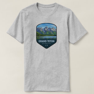 Grand-Teton-Nationalpark-Schild T-Shirt