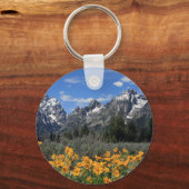 Grand Teton Nationalpark Schlüsselanhänger (Vorderseite)