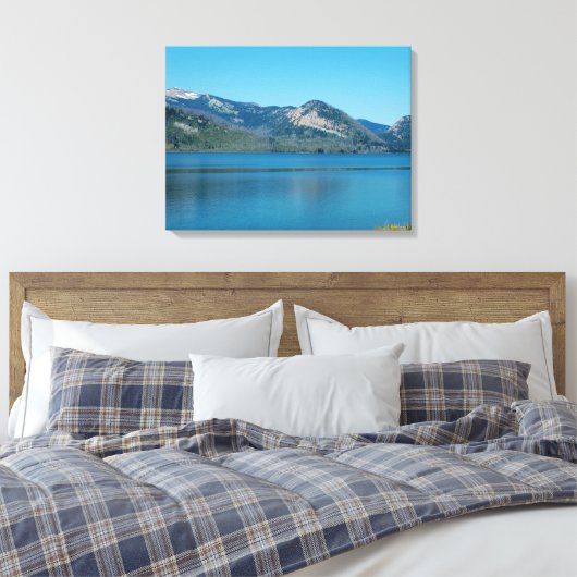 Grand Teton Nationalpark. Schöne Landschaft Leinwanddruck (Insitu (Schlafzimmer))