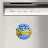 Grand Teton Nationalpark Serie 1 Magnet (In Situ (Geschirrspüler))