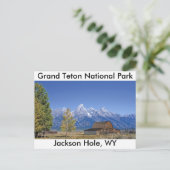 Grand Teton Nationalpark Serie 5 Postkarte (Stehend Vorderseite)