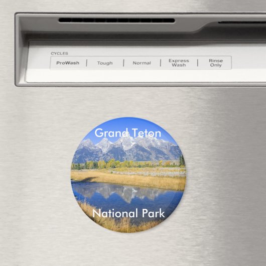 Grand Teton Nationalpark Serie 7 Magnet (In Situ (Geschirrspüler))
