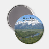 Grand Teton Nationalpark Serie 8 Magnet (Vorderseite/Rückseite)