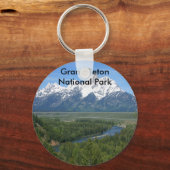 Grand Teton Nationalpark Serie 8 Schlüsselanhänger (Vorderseite)