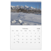 Grand Teton Nationalpark Souvenir Kalender (Feb 2026)