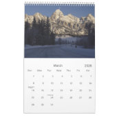 Grand Teton Nationalpark Souvenir Kalender (Mär 2026)
