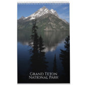 Grand Teton Nationalpark Souvenir Kalender (Titelbild)