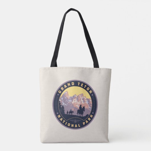 Grand Teton Nationalpark Tasche (Rückseite)