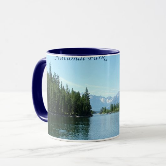 Grand Teton Nationalpark Tasse (Vorderseite Links)