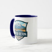 Grand Teton Nationalpark Tasse (Vorderseite Links)