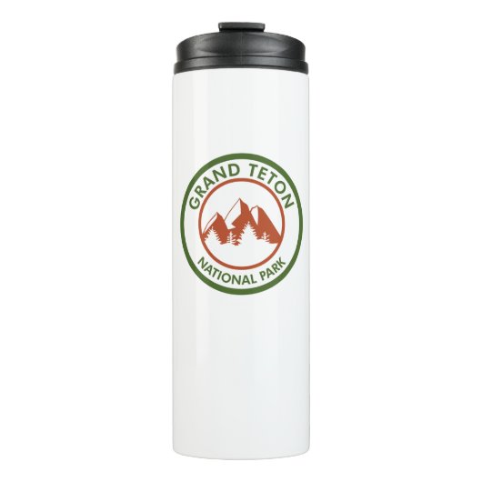 Grand Teton Nationalpark Thermosbecher (Vorderseite)