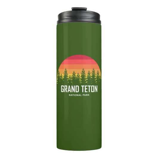 Grand Teton Nationalpark Thermosbecher (Vorderseite)